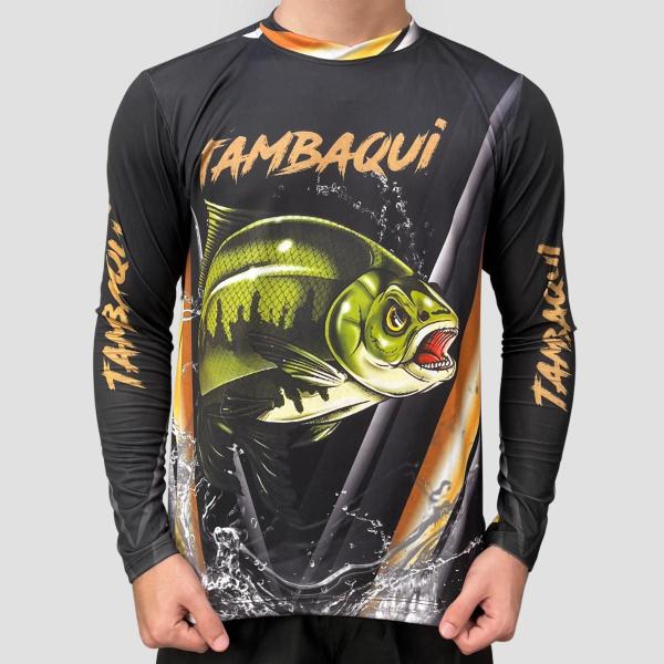 Imagem de Camiseta Masculina Pesca Térmica Camisa Proteção Solar UV50