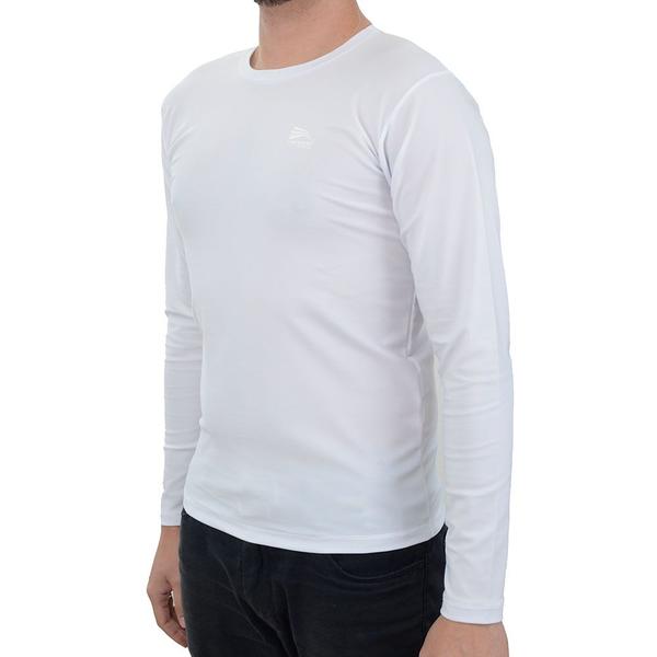 Imagem de Camiseta Masculina Progne Sports ML Térmica Branca - CT9200