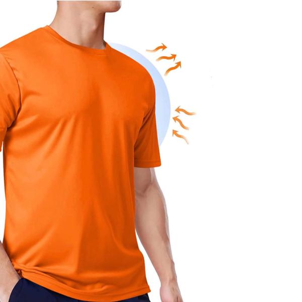 Imagem de Camiseta Masculina PROTEÇÃO SOLAR UV MANGA CURTA Praia Academia Corrida 506