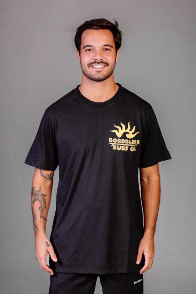 Imagem de Camiseta Masculina - Surf Co - Preto