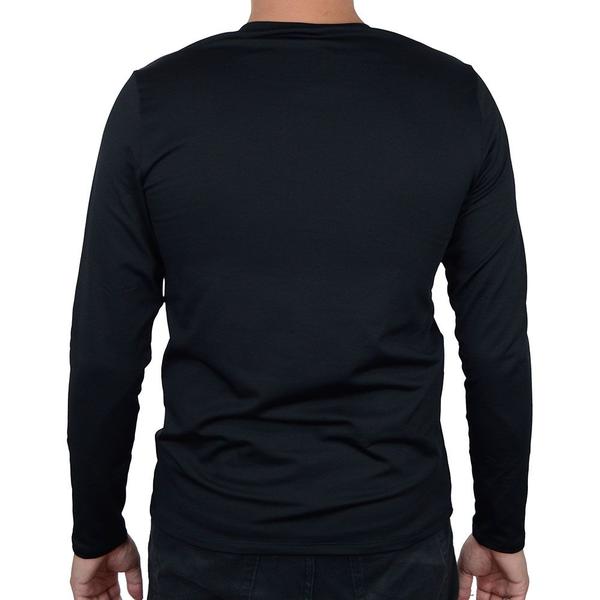 Camiseta Masculina Upman ML Térmica Preta - 146RT Imagem de Camiseta Masculina Upman ML Térmica Preta - 146RT