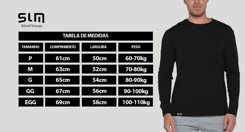 Imagem de Camiseta Masculina UV Manga Longa Proteção Solar UV50+ Conforto