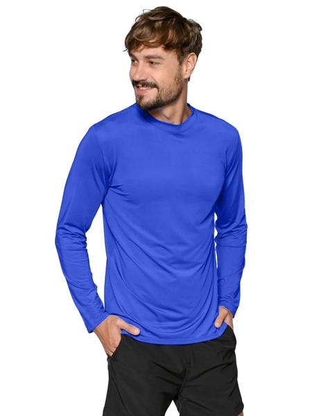 Imagem de Camiseta Masculina UV Manga Longa Proteção Solar UV50+ Esportes