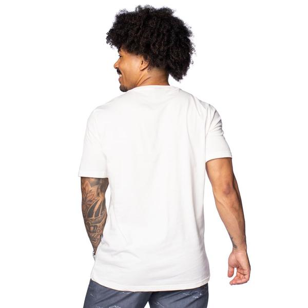 Imagem de Camiseta Masculina Vida Marinha Básica Surf Off White