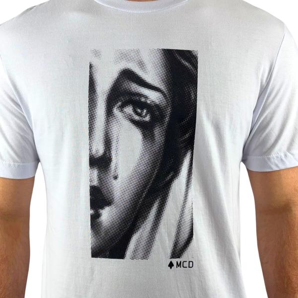 Imagem de Camiseta Mcd Regular Santa Reticulada Branco