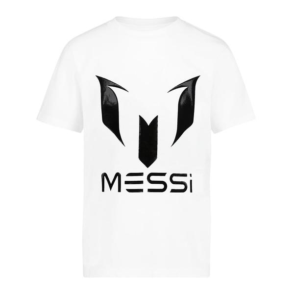 Imagem de Camiseta Messi Boys' Lifestyle de manga curta com logotipo Slim-Fit