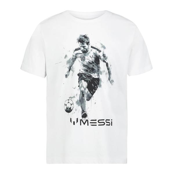 Imagem de Camiseta Messi Boys' Lifestyle de manga curta e justa