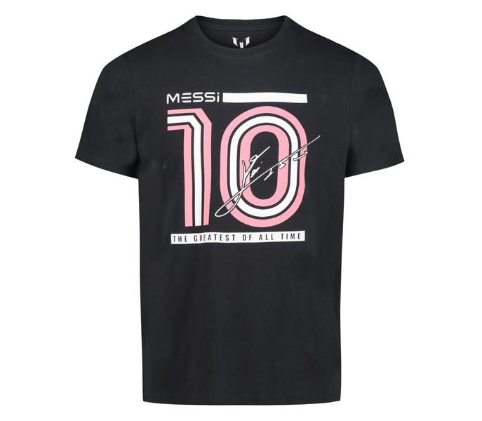 Imagem de Camiseta Messi Boys' Lifestyle de manga curta e justa