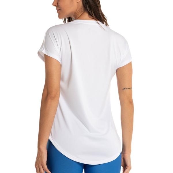 Imagem de Camiseta Mizuno Spark Branco - Feminino