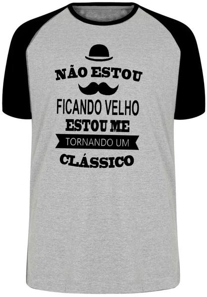 Camiseta Não estou ficando velho Blusa Plus Size extra grande adulto ou infantil - Empório Dutra Imagem de Camiseta Não estou ficando velho Blusa Plus Size extra grande adulto ou infantil