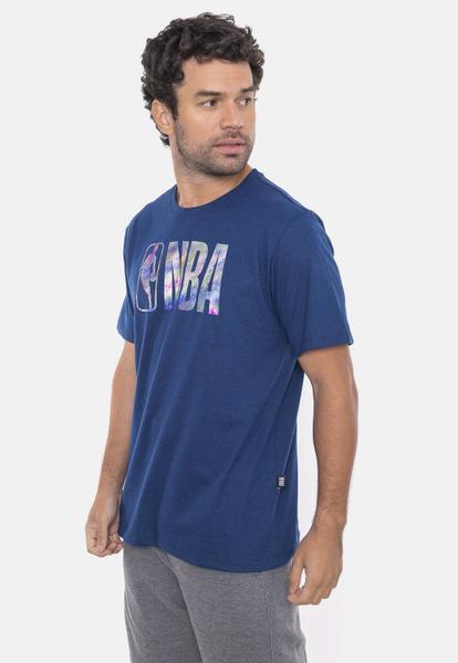 Imagem de Camiseta NBA Galaxy Azul Mescla