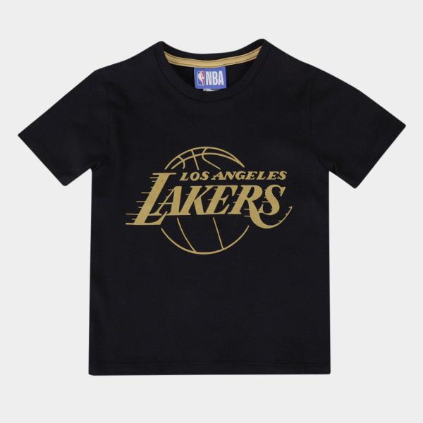 Imagem de Camiseta NBA Infantil L.A Lakers Nomad Braziline