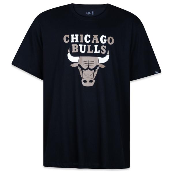 Imagem de Camiseta New Era Plus Size Regular Chicago Bulls