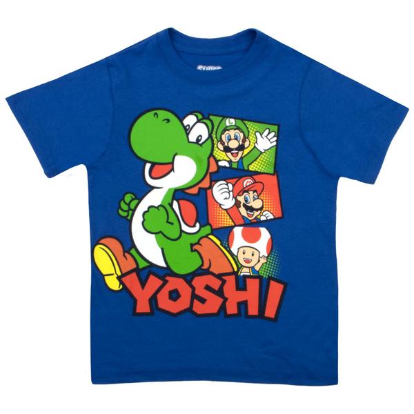 Imagem de Camiseta Nintendo Super Mario Bros. Boys Mario Kart, pacote com 2