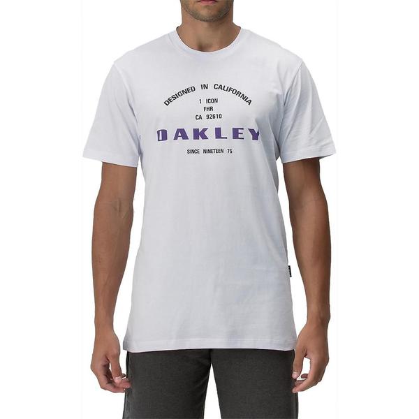 Imagem de Camiseta Oakley 75 Graphic WT24 Masculina Branco