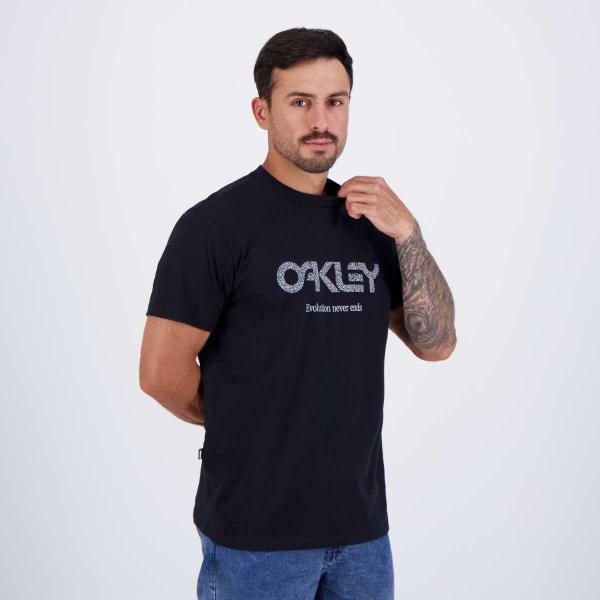 Imagem de Camiseta Oakley Coral Organic Surf Preta