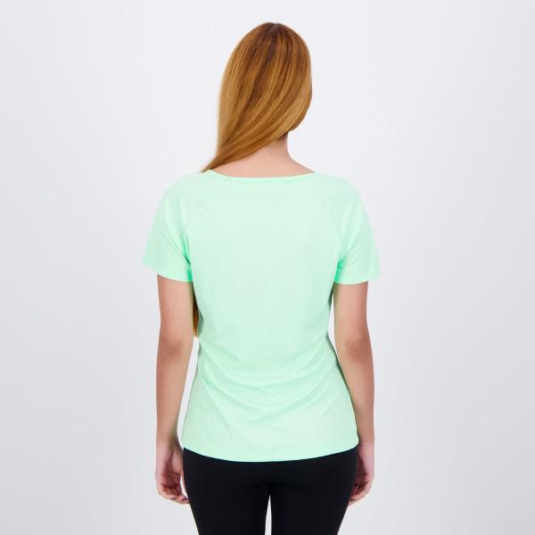 Imagem de Camiseta Olympikus Runner Feminina Verde Claro