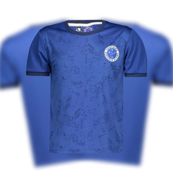 Imagem de Camiseta Original Do Time Cruzeiro Azul Manga Curta Masc Nfe