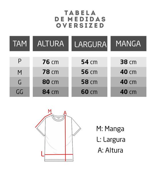 Imagem de Camiseta Oversized Masculina Algodão Prime WSS  Skate Key