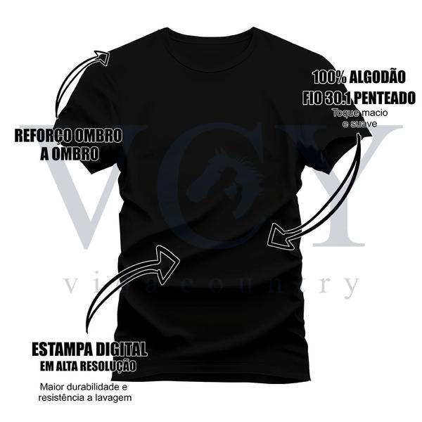 Imagem de Camiseta Plus Size Estampada Algodão Varias Cores Tecido Macio Life be