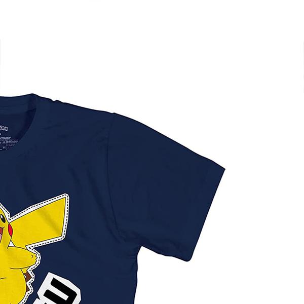 Imagem de Camiseta Pokémon Boys Pikachu Game Gotta Catch Em All Navy