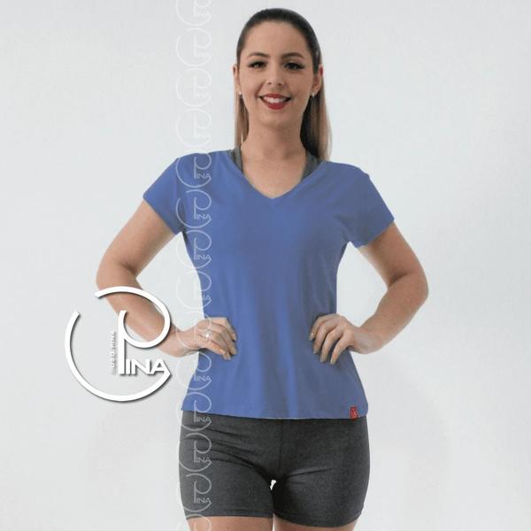 Imagem de Camiseta Poliamida Dry Fit Seca Fácil P M G GG PINA 