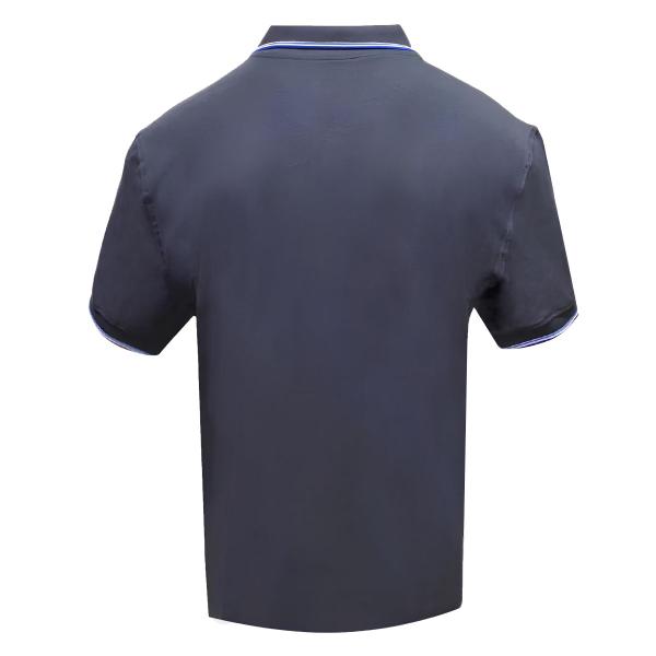 Imagem de Camiseta Polo Dudalina Com Friso Azul Marinho