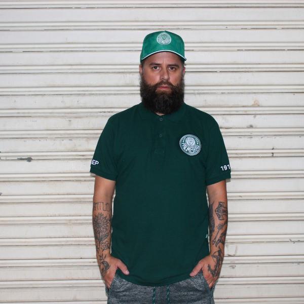 Imagem de Camiseta Polo Palmeiras Oficial Verdão Torcedor P2220601