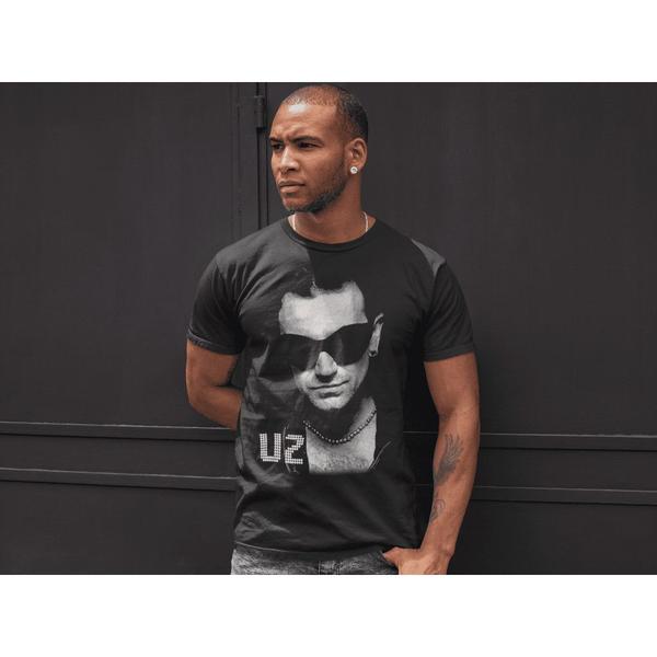 Camiseta Premium Banda de Rock U2 Bono Vox Unissex Camisa