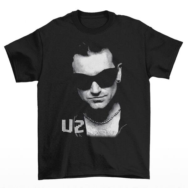 Camiseta Premium Banda de Rock U2 Bono Vox Unissex Camisa