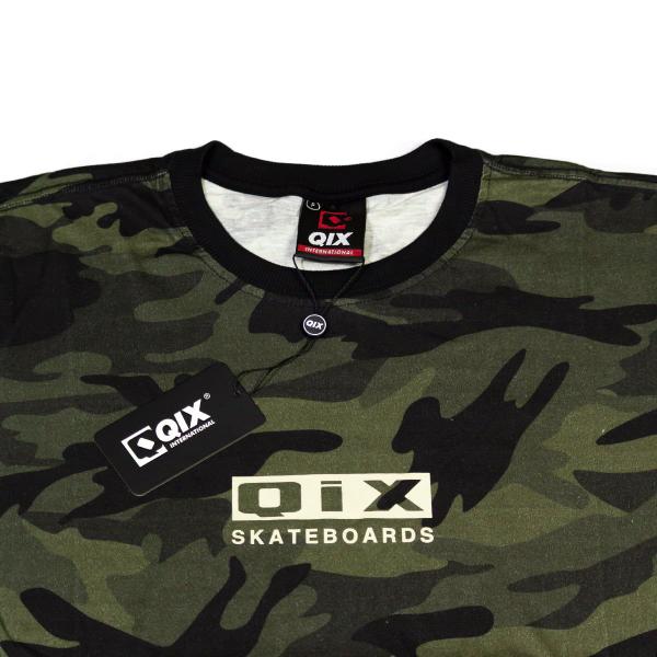 Imagem de Camiseta Print Qix Skateboards Camuflada