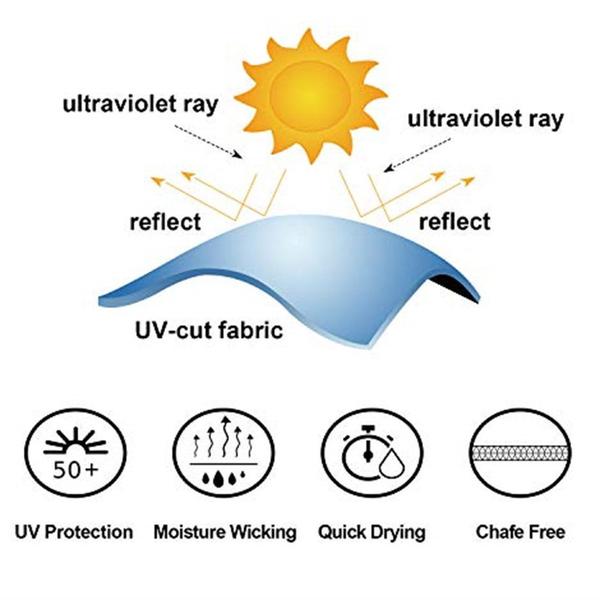 Imagem de Camiseta Proteção Solar UV 50 Tecido Geladinho Unissex