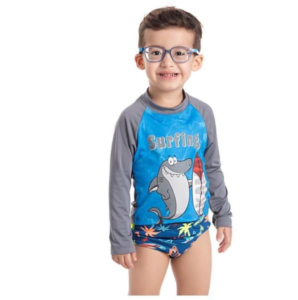 Imagem de Camiseta Proteção Solar UV Infantil Roupa Praia Termica