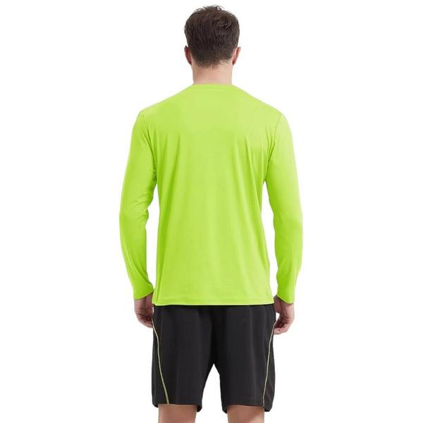 Imagem de Camiseta PROTEÇÃO SOLAR UV Masculina Manga Longa Térmica Fitness Academia Corrida Praia Verão 247