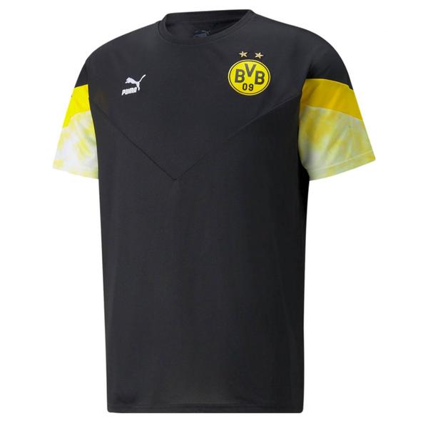 Imagem de Camiseta Puma BVB Iconic MCS Football Masculino - Preto e Amarelo