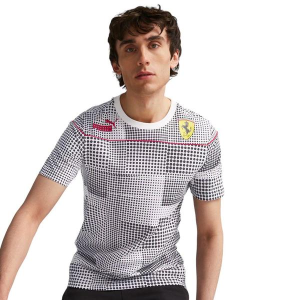 Imagem de Camiseta Puma Scuderia Ferrari Race Camo Masculina