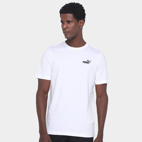 Camiseta Puma Small n. 1 Logo Masculina Camiseta Puma Small n. 1 Logo Masculina