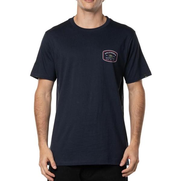 Imagem de Camiseta Quiksilver CA Republic WT24 Masculina Marinho