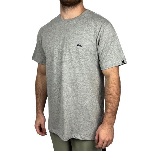 Imagem de Camiseta Quiksilver Embroidery Bordado Cinza