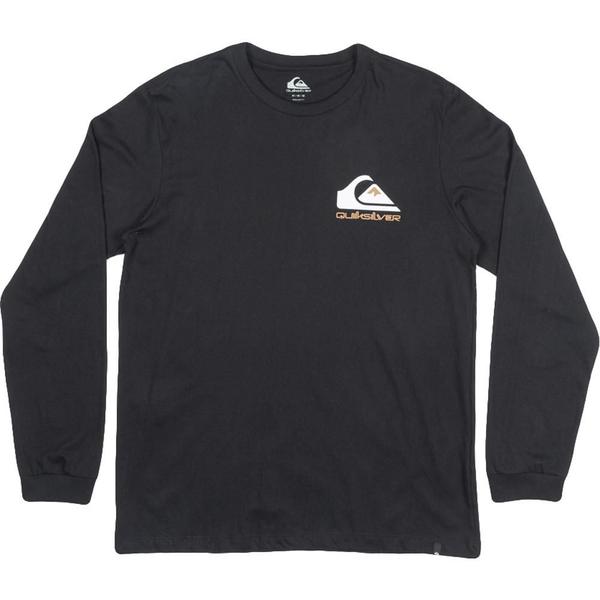 Imagem de Camiseta Quiksilver Manga Longa Omni Logo WT23 Preto