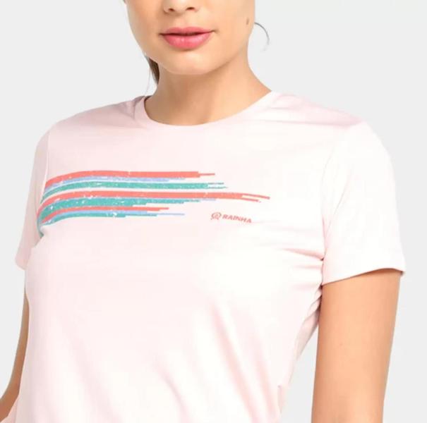 Imagem de Camiseta Rainha Soft ll Feminina - Rosê