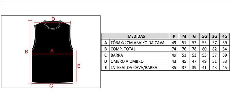 Imagem de Camiseta regata black basket masculina preta e branca