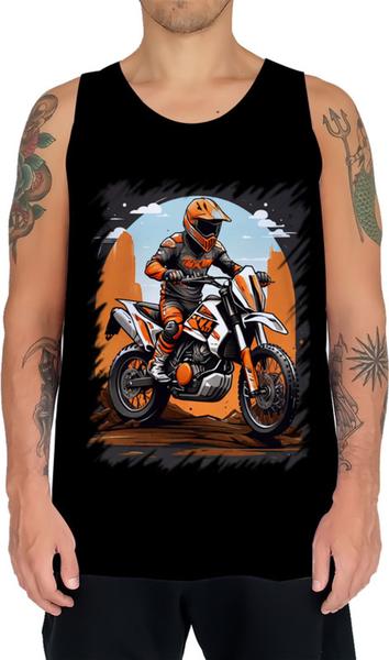 Imagem de Camiseta Regata de Motocross Moto Adrenalina 3