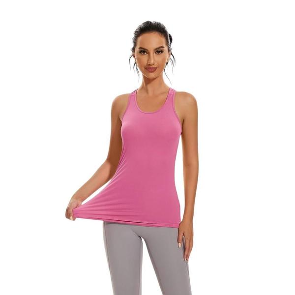 Camiseta REGATA DRY FIT FEMININA Blusinha tecido furadinho Academia Fitness Corrida Yoga 652 - Iron Imagem de Camiseta REGATA DRY FIT FEMININA Blusinha tecido furadinho Academia Fitness Corrida Yoga 652