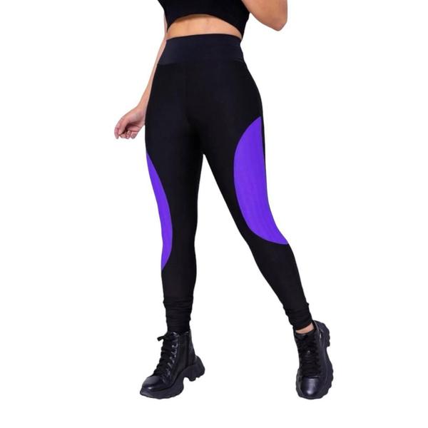 Imagem de Camiseta REGATA DRY FIT Tecido furadinho + Calça LEG LEGGING REDINHA Conjunto Fitness Feminino 631