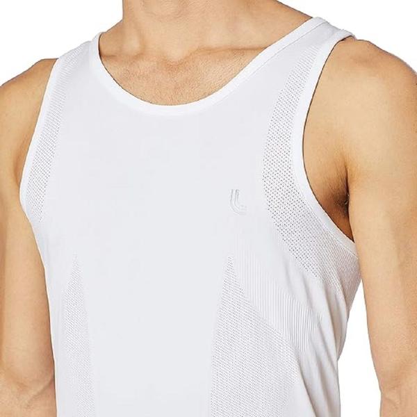 Imagem de Camiseta Regata Lupo Running Masculina - Branca