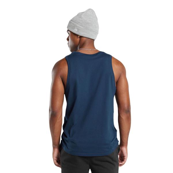 Imagem de Camiseta Regata Masculina Dry Fit Esportiva Azul Marinho