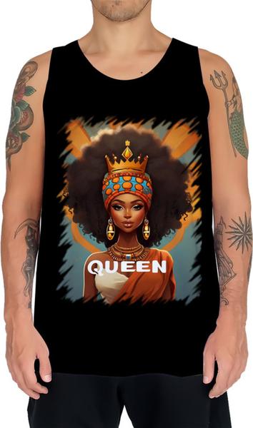 Imagem de Camiseta Regata Rainha Africana Queen Afric 5