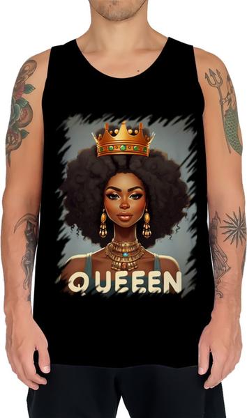 Imagem de Camiseta Regata Rainha Africana Queen Afric 7