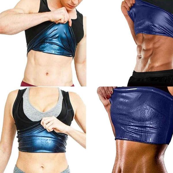 Imagem de Camiseta Regata Térmica Cinta Camisa Sauna Compressão Abdominal Masculino Sauna Modeladora Redutora